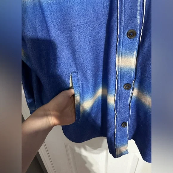 Free People | Ruby Shacket Oversized *Deep Sea Combo - Picture 4 of 10